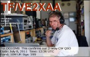 TF/VE2XAA